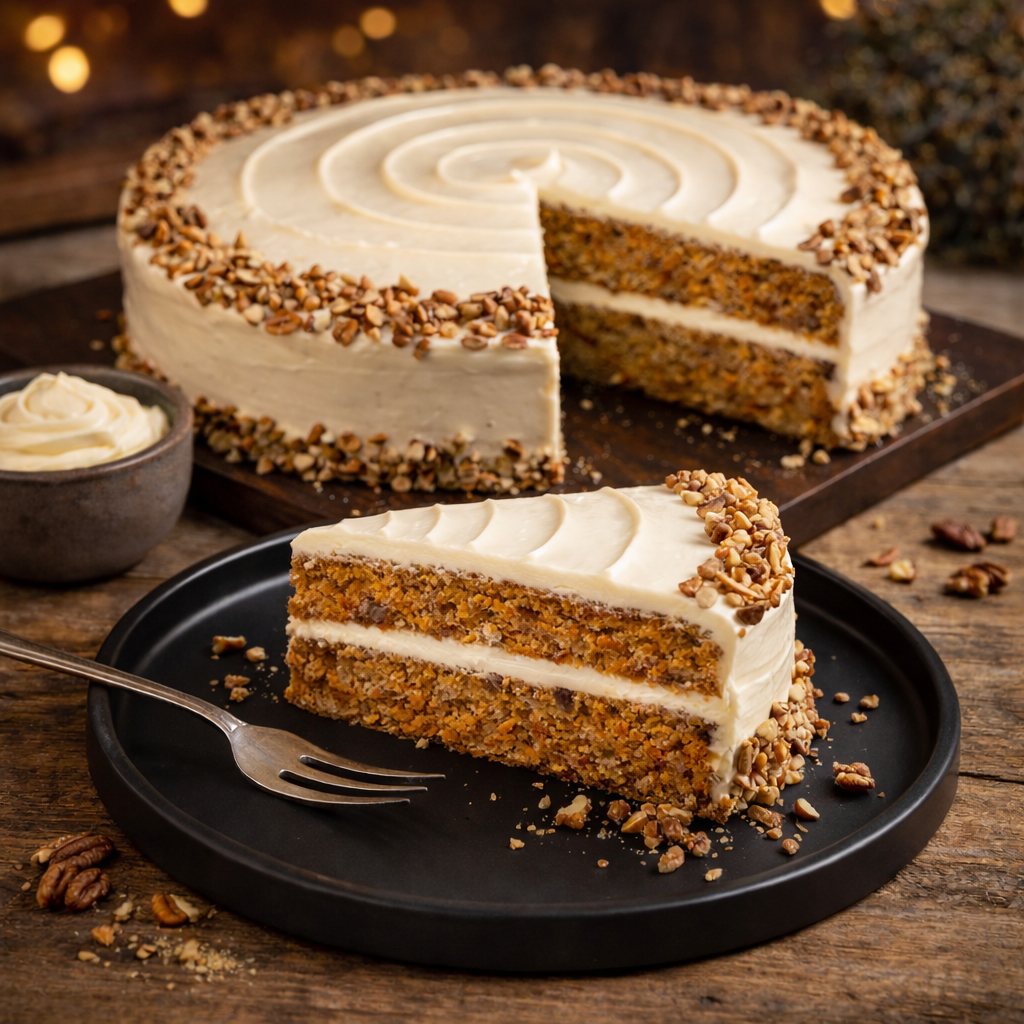 Carrot Cake (No Sugar)